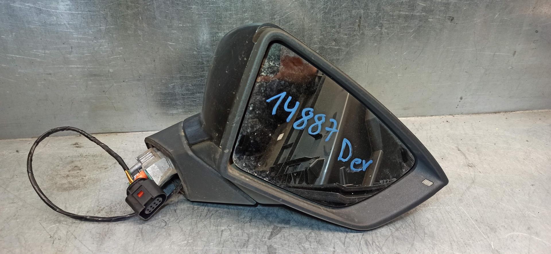 SEAT Alhambra 2 generation (2010-2021) Right Side Wing Mirror 6F1857508H, 5PINES, 5PUERTASNEGRO 19794686