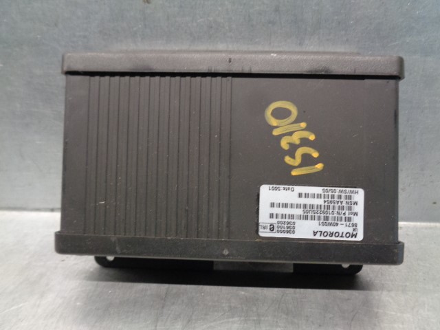 LEXUS RX 1 generation (1997-2003) Other Control Units 867140W051, 0109225U05, MOTOROLA 24126066