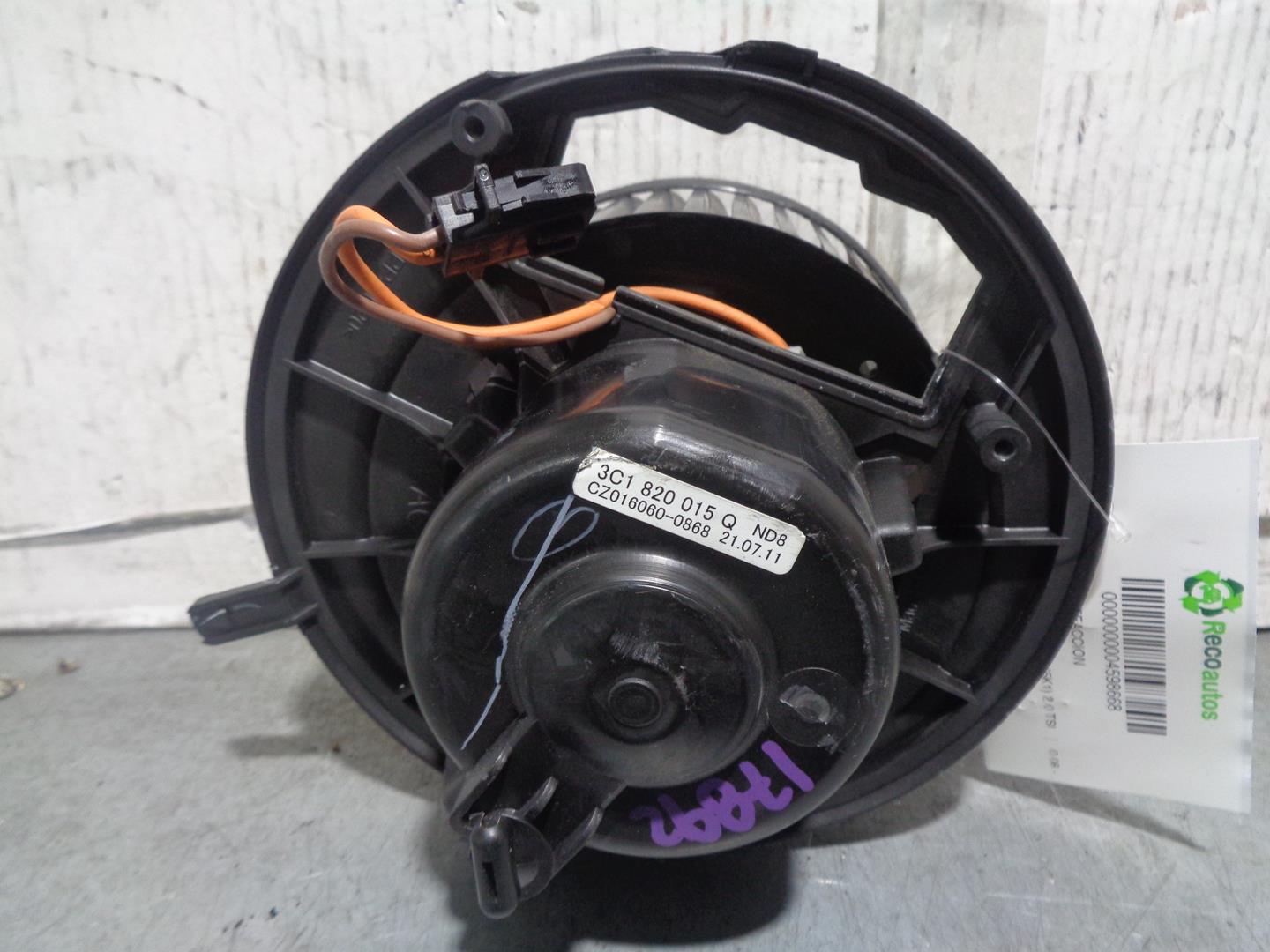 VOLKSWAGEN Golf 6 generation (2008-2015) Salono pečiuko varikliukas 3C1820015Q,VENTILADOR 19911688