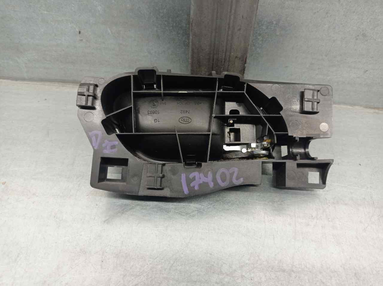 PEUGEOT 508 1 generation (2010-2020) Front Left Door Interior Handle Frame 9660525480, 4PUERTAS 19887544