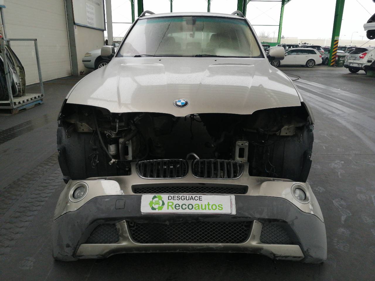 BMW X3 E83 (2003-2010) Dešinys skydelis nuo saulės (saulės apsauga) 1442139 23528819