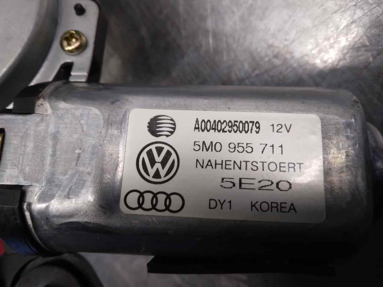 VOLKSWAGEN Golf Plus 2 generation (2009-2014) Tailgate  Window Wiper Motor 5M0955711, 4PINES, 5PUERTAS 19854623