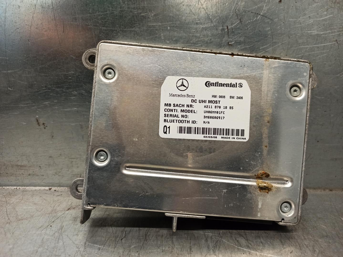 MERCEDES-BENZ R-Class W251 (2005-2017) Alte unități de control A2118701885, UH06MM01FC, CONTINENTAL 19828993