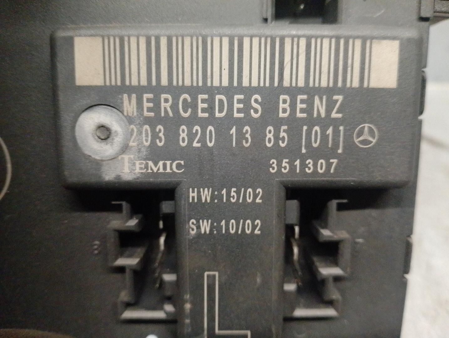 MERCEDES-BENZ C-Class W203/S203/CL203 (2000-2008) Other Control Units 2038201385, TEMIC 24178830