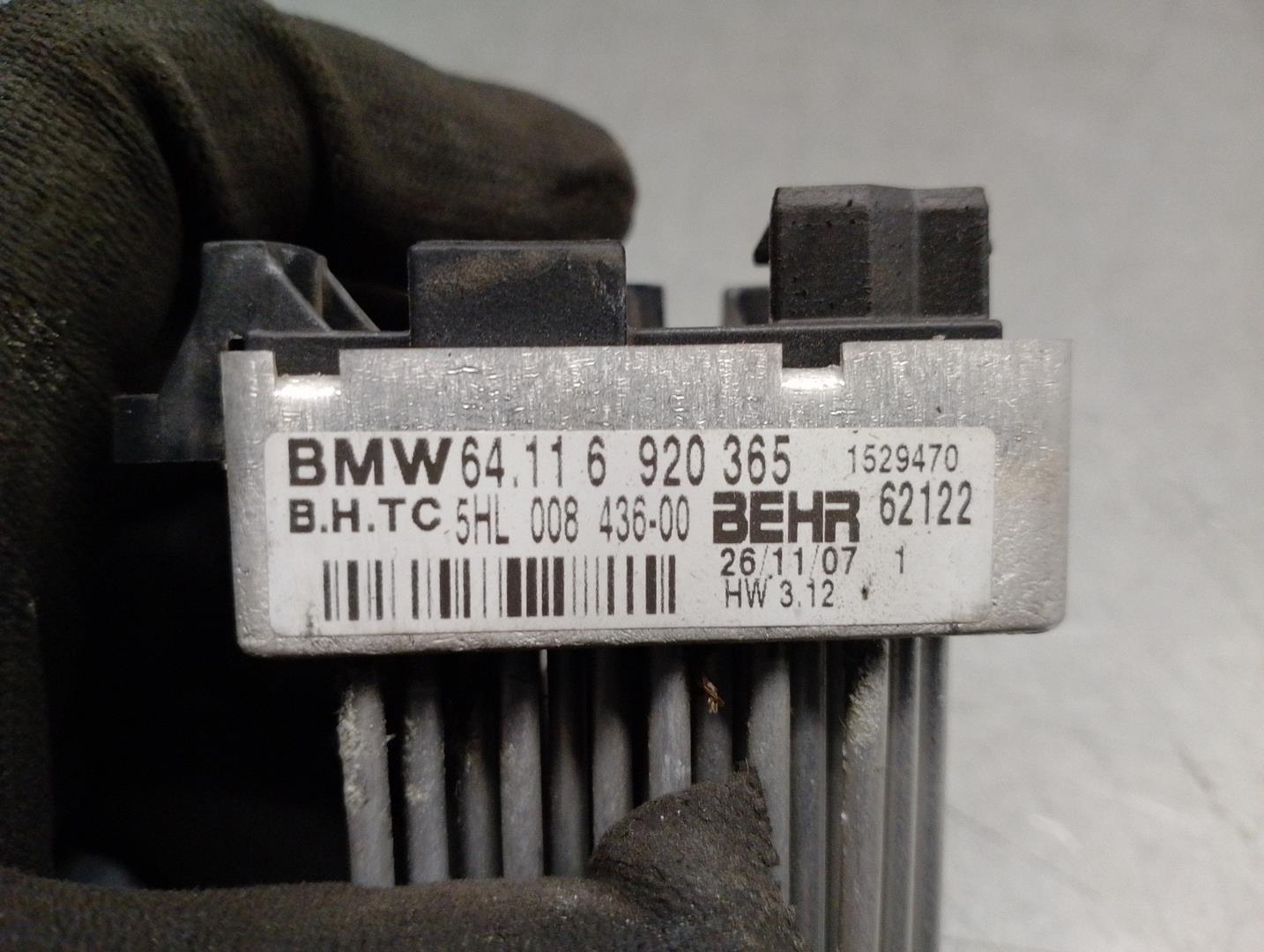 BMW X3 E83 (2003-2010) Interior Heater Resistor 64116920365, 5HL008436, BEHR 24212183