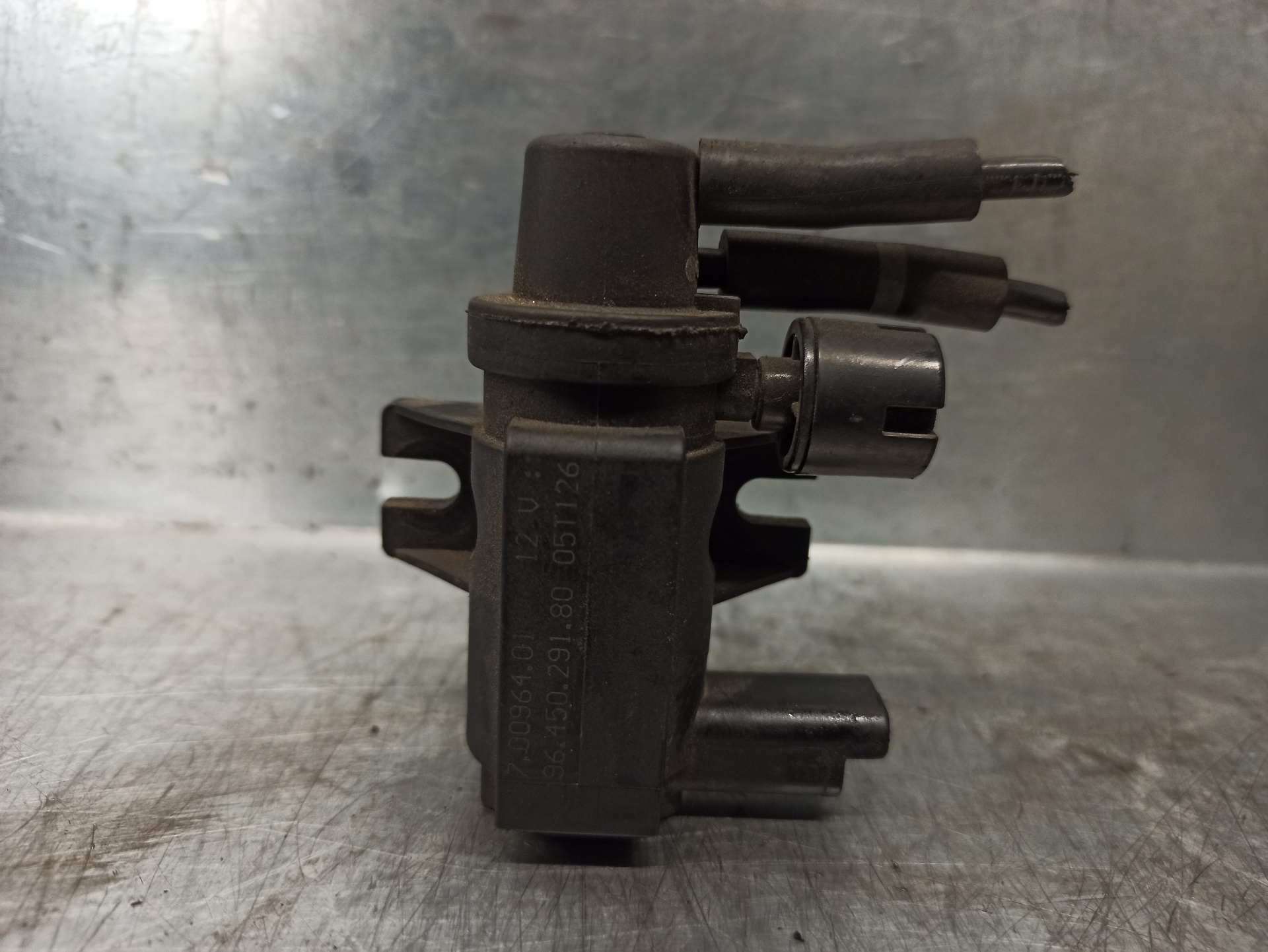 RENAULT 206 1 generation (1998-2009) Solenoid Valve PIERBURG,PIERBURG+70096401 19833741