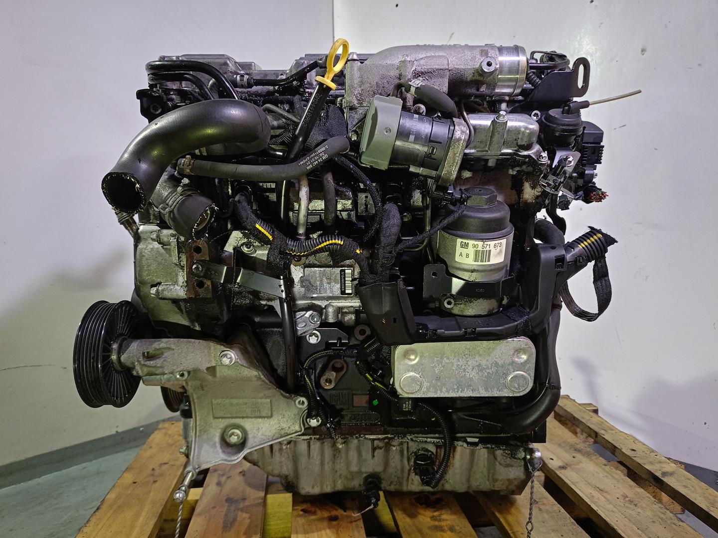 OPEL VECTRA C Двигатель Y20DTH, 17E48308, 600156 24551070