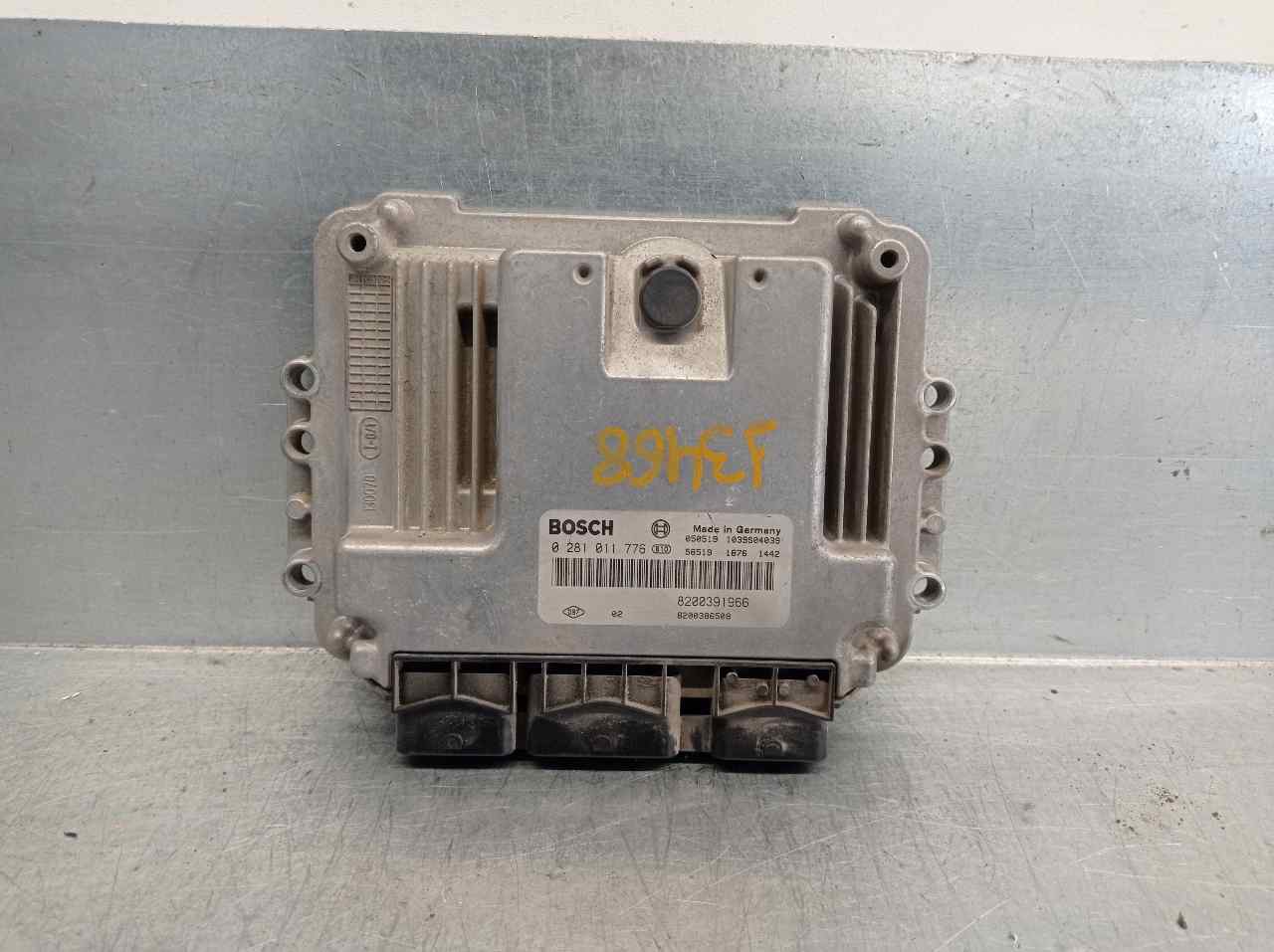 AUDI Megane 2 generation (2002-2012) Engine Control Unit ECU 0281011776,8200391966+ 19748933