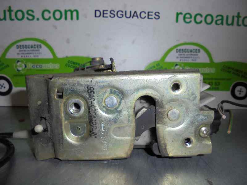 PEUGEOT Punto 3 generation (2005-2020) Rear Left Door Lock 5PUERTAS,5PUERTAS+4PINES 19567554