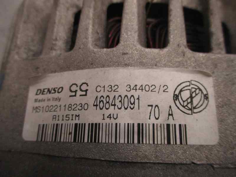 LANCIA Punto 3 generation (2005-2020) Alternator 46843091,MS1022118230,DENSO 19643078