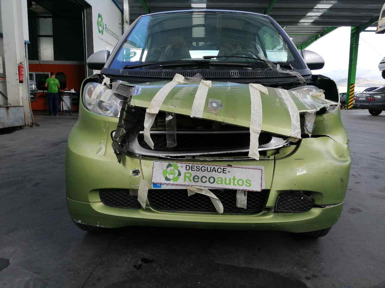 TOYOTA Fortwo 2 generation (2007-2015) Крыло переднее правое VERDE, A4518810201CC5L+ 24130944