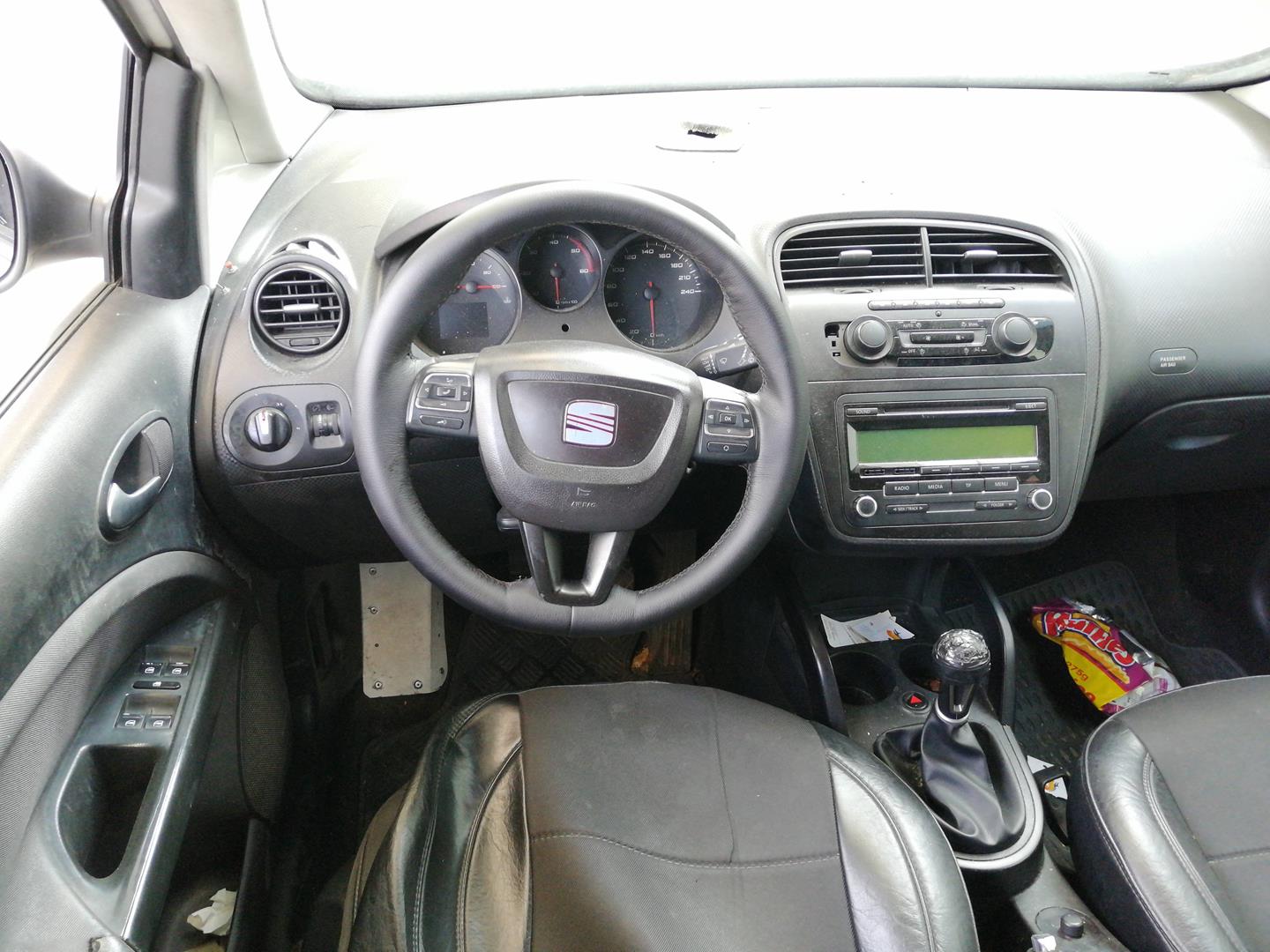 SEAT Altea 1 generation (2004-2013) Bonnet 5P0823031B, BLANCO 24147377