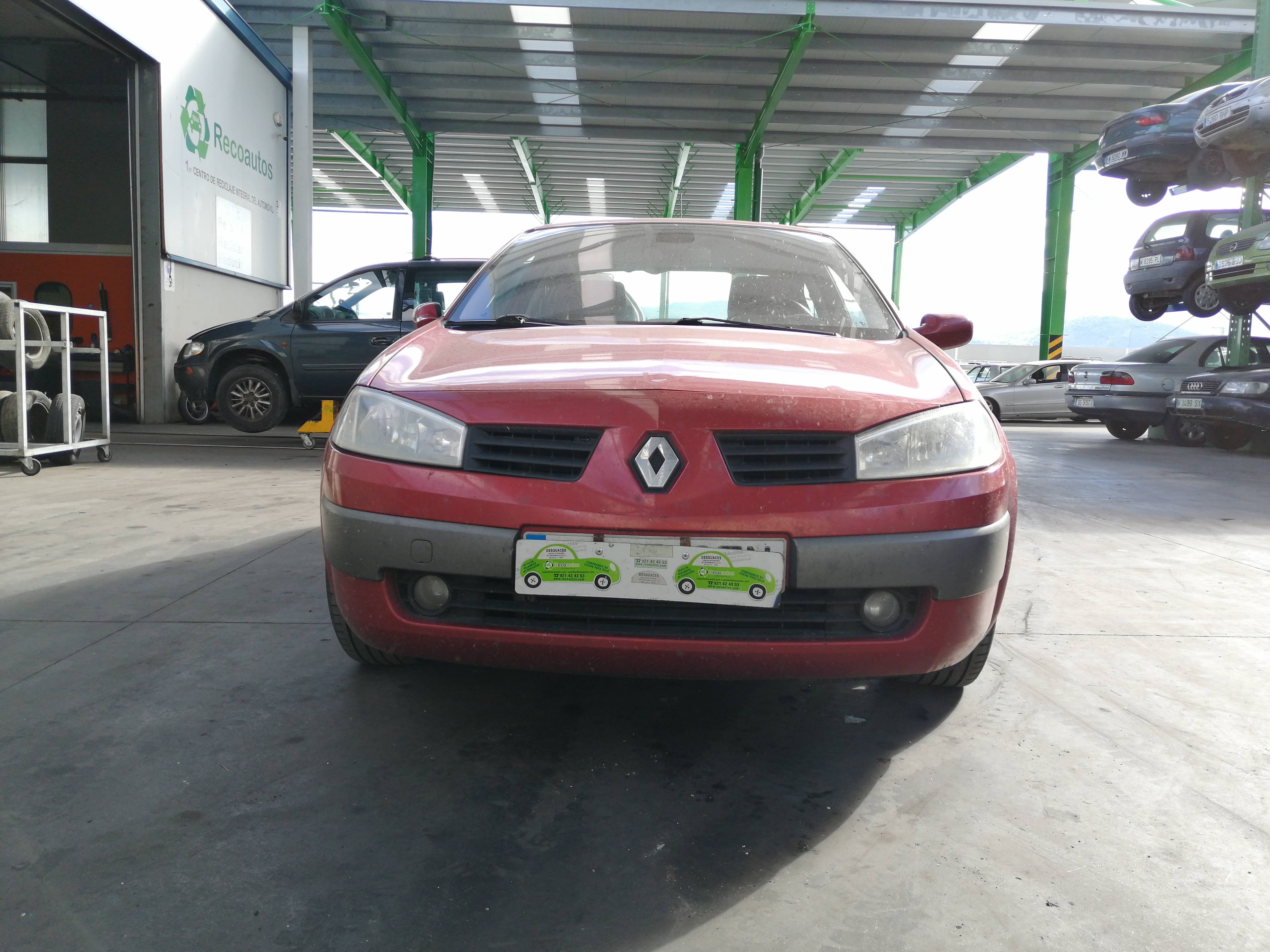 RENAULT Megane 2 generation (2002-2012) Priekinių kairių durų spyna 4PINES,4PUERTAS,8200027776+ 19761245