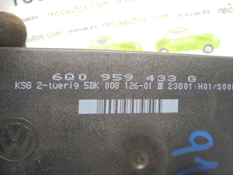 VOLKSWAGEN Polo 4 generation (2001-2009) Alte unități de control 6Q0959433G, 5DK00812601 19647593