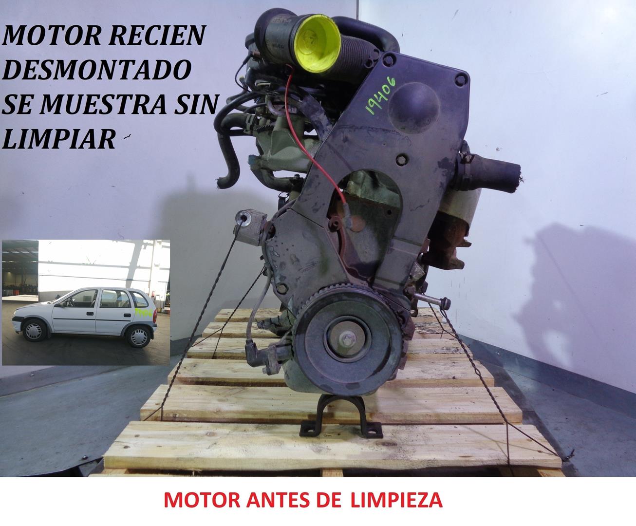 OPEL Corsa B (1993-2000) Motor X12SZ, 1986417, 603133 23752554