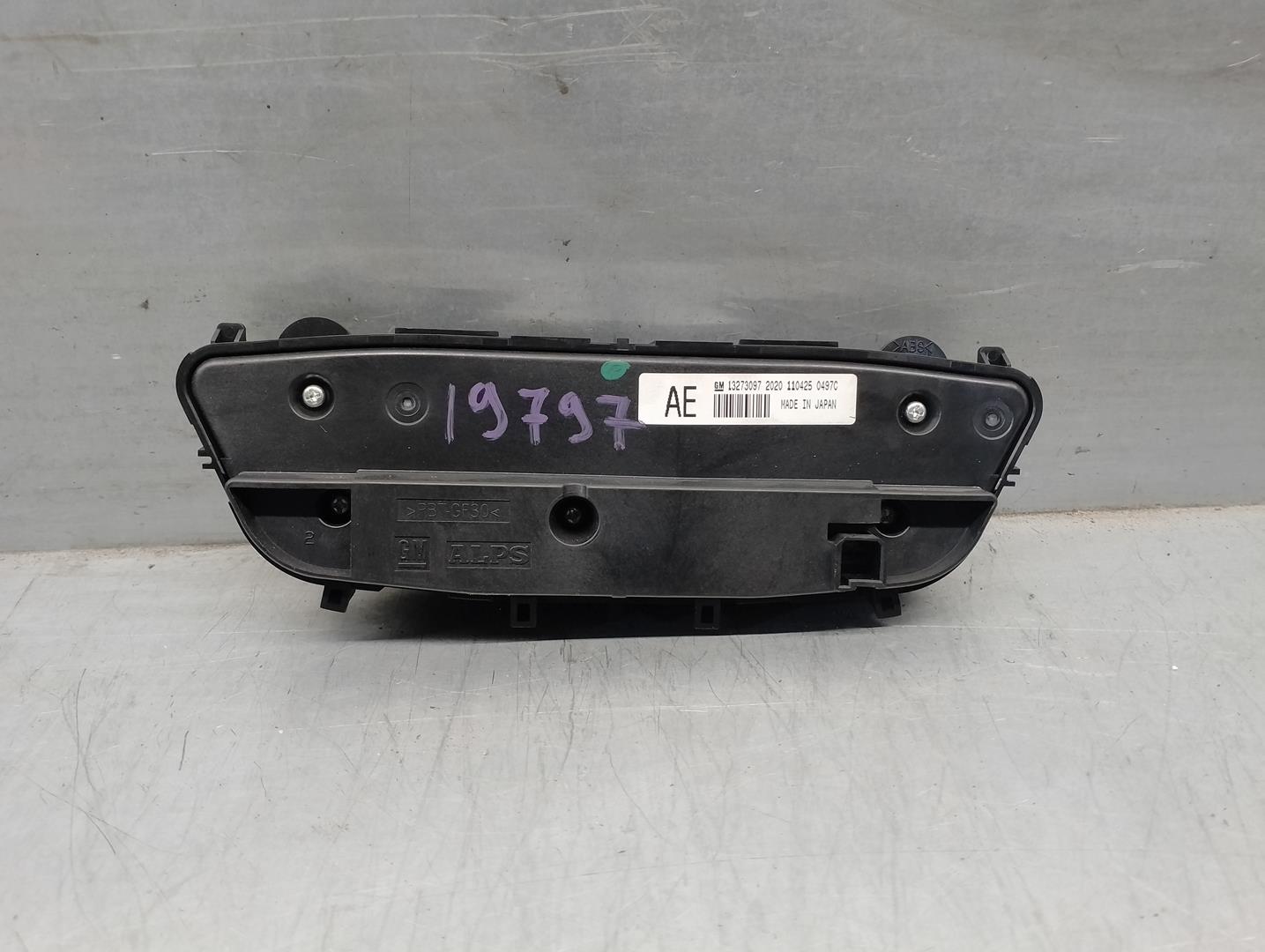 OPEL Insignia A (2008-2016) Climate  Control Unit 13273097 24205671