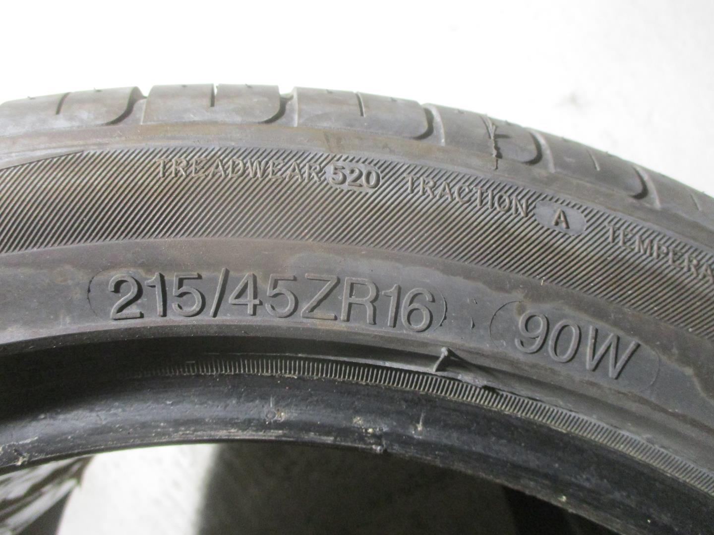 MG 1 generation (1999-2005) Tire 21545ZR1690W, RADAR, RPX800 19771370