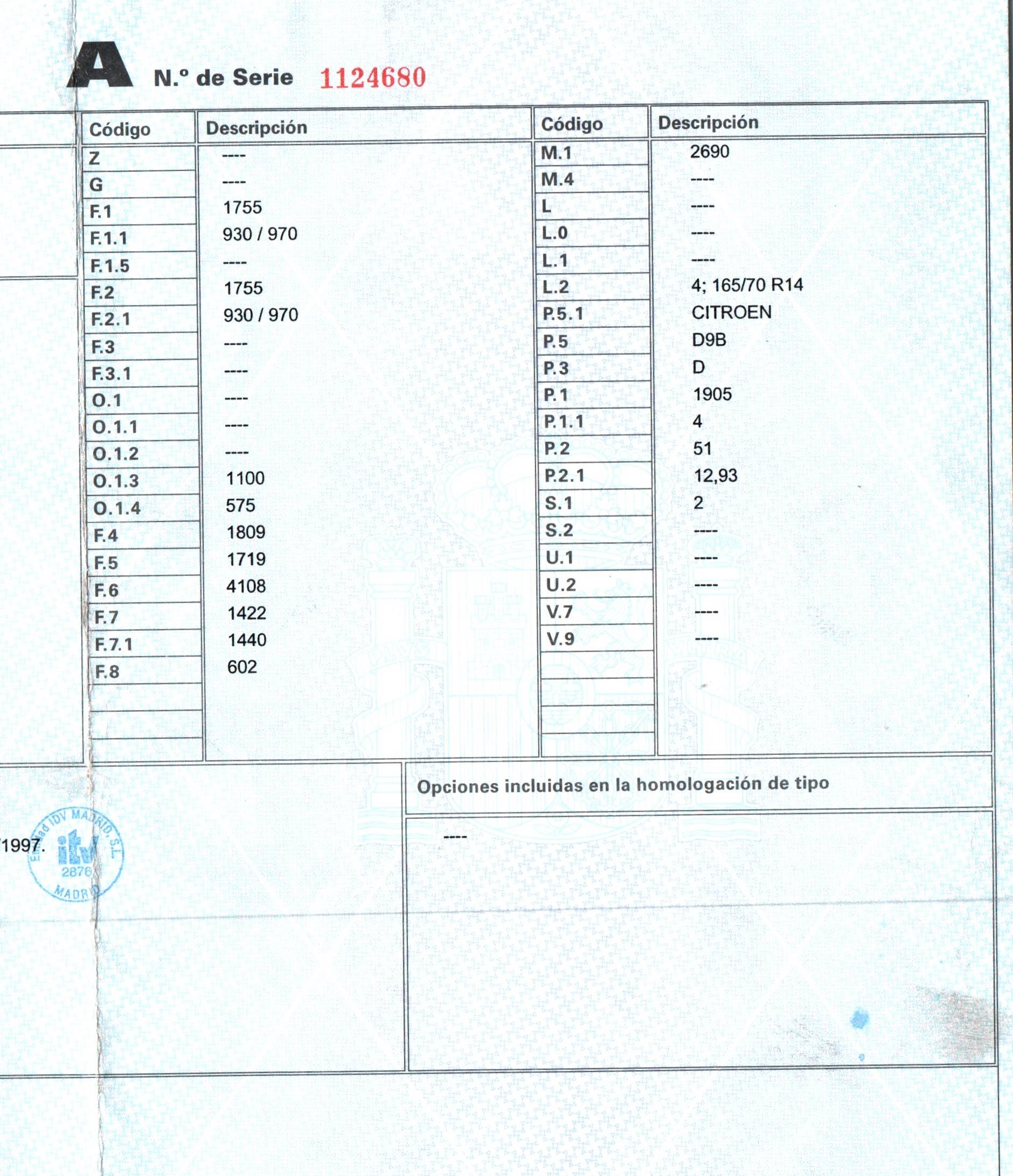 VOLKSWAGEN Berlingo 3 generation (1991-1998) Pare-chocs arrière +NEGROTEXTURADO 19812218