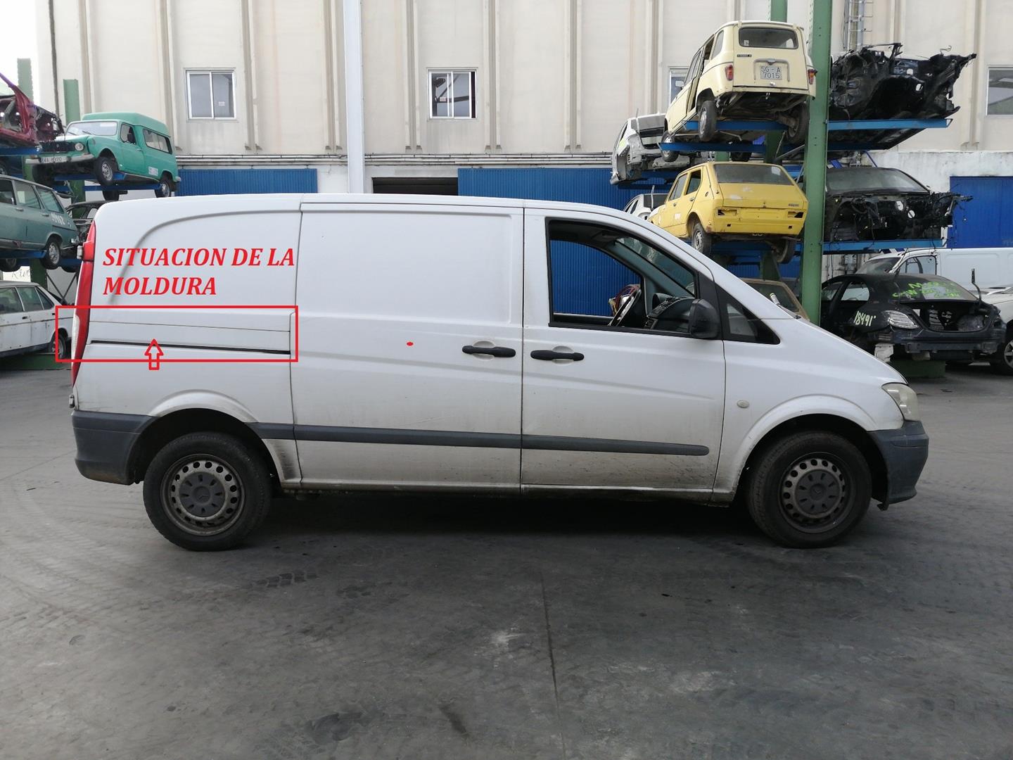 MERCEDES-BENZ Vito W639 (2003-2015) Alte piese de finisare A6396913108 24206020