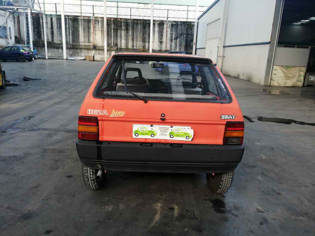 FIAT Ibiza 1 generation (1984-1993) Бампер передний +GRISTEXTURADO 19760309