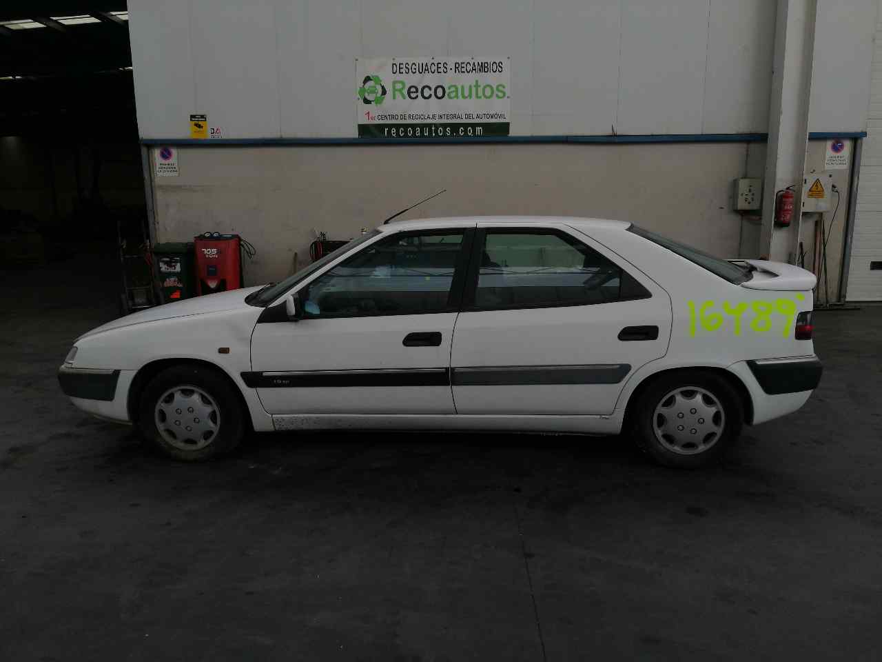 OPEL Xsara 1 generation (1997-2004) Крыло переднее правое BLANCA, 96071169+ 19842256