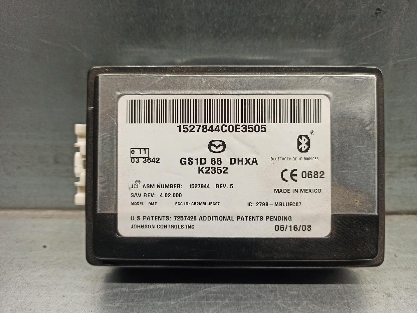 MAZDA 6 GH (2007-2013) Other Control Units GS1D66DHXA 24211154