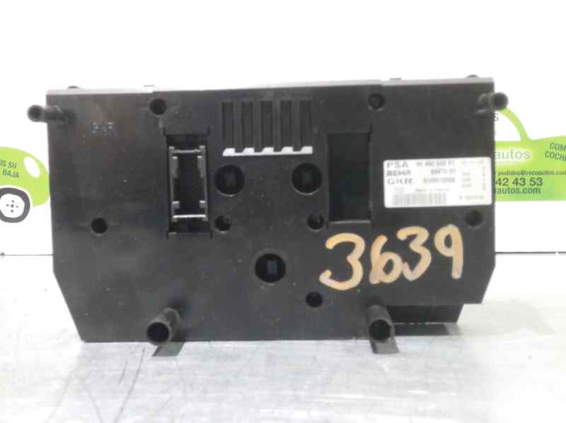 FIAT Xsara Picasso 1 generation (1999-2010) Climate  Control Unit BEHR, BEHR+B067501 21686964