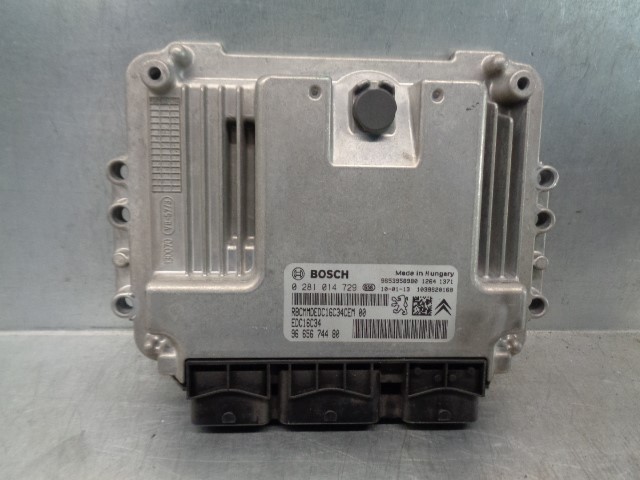 CITROËN C4 Picasso 1 generation (2006-2013) Engine Control Unit ECU 9665674480,0281014729 19899031