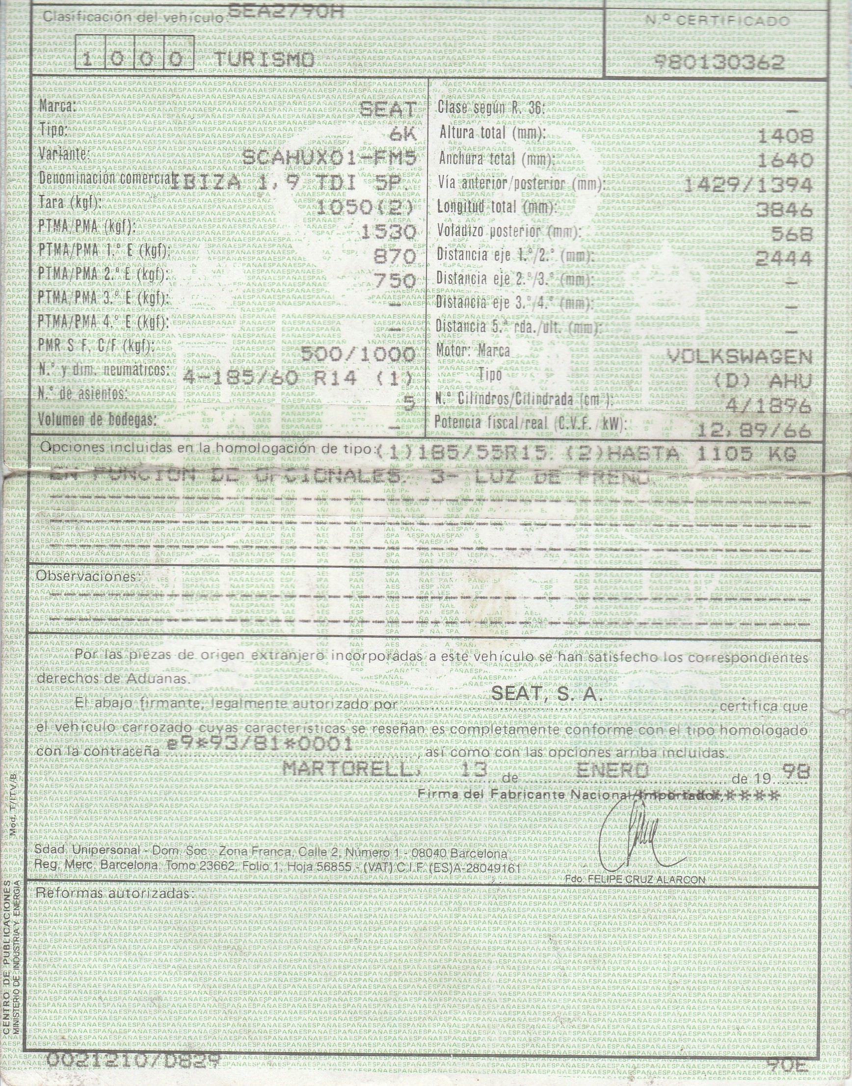 OPEL Cordoba 1 generation (1993-2003) Голова двигателя 028103265HX+, 028103265HX 19778985