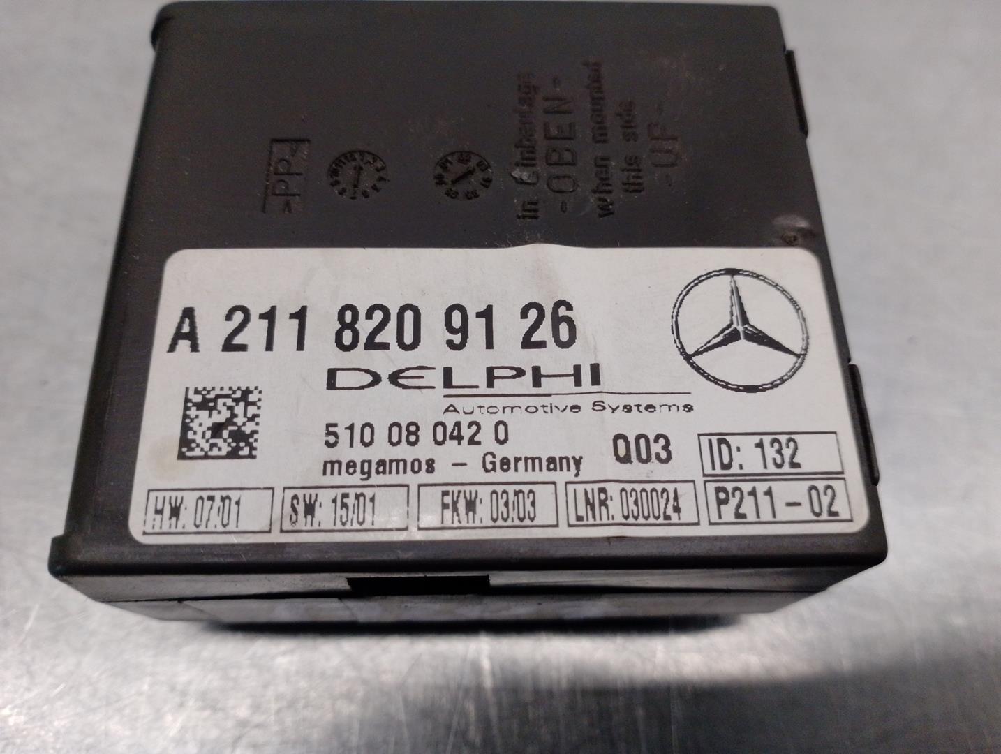 MERCEDES-BENZ C-Class W203/S203/CL203 (2000-2008) Other Control Units A2118209126,510080420,DELPHI 19915627