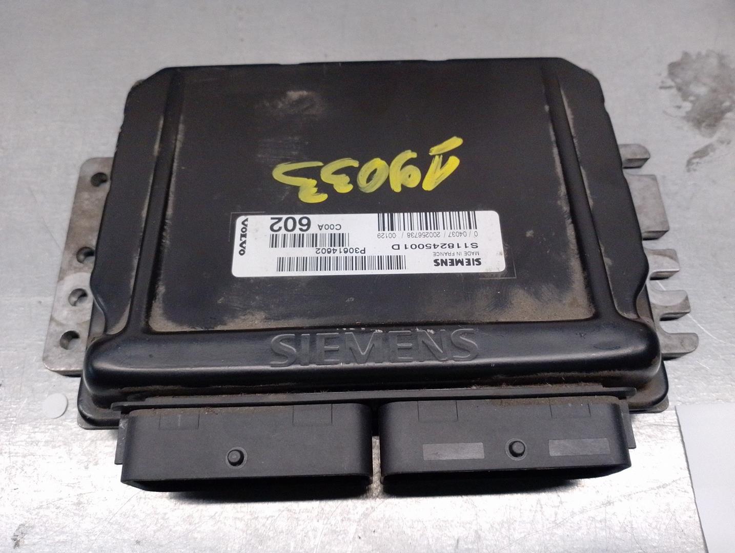 VOLVO S40 1 generation (1996-2004) Calculateur d'unité de commande du moteur P30614602, S118245001, SIEMENS 24157411