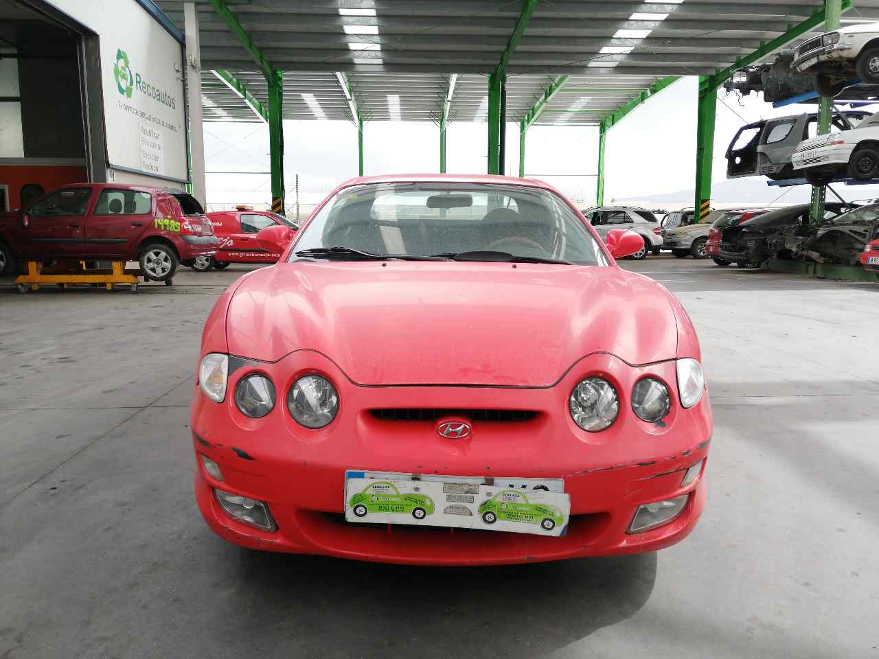 HYUNDAI RD (1 generation) (1996-2002) Bonnet +ROJO 19794397