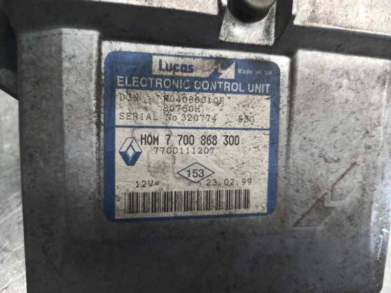 ASTON MARTIN Kangoo 1 generation (1998-2009) Engine Control Unit ECU 7700868300+ 19731065