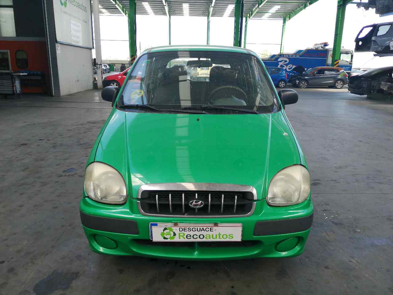 VAUXHALL Atos 1 generation (1997-2003) Aripa stânga față +VERDE 19808849