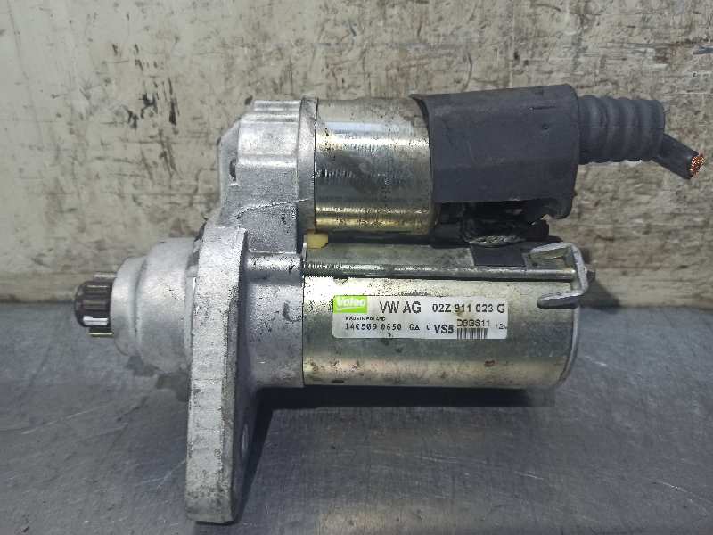 SEAT Leon 2 generation (2005-2012) Starter Motor D6GS11, VALEO, 02Z911023G+ 19726359