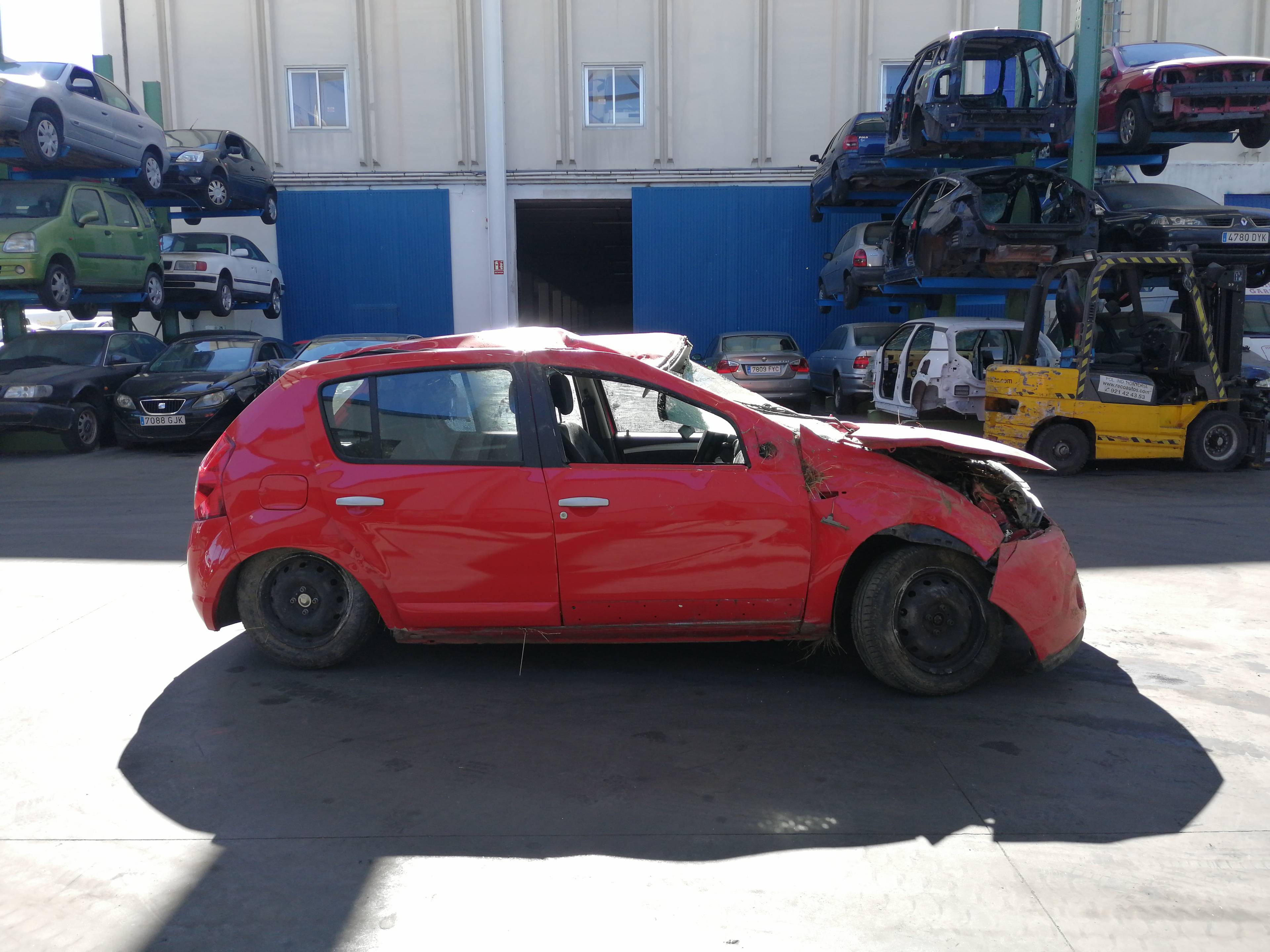 FORD Sandero 1 generation (2008-2012) Крышка переднего двигателя *CESTA36, *CESTA36+ 24120003