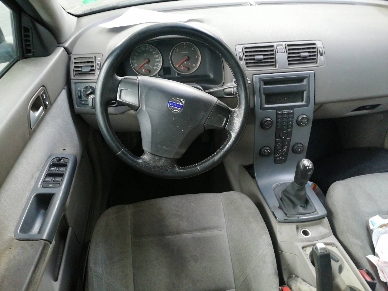 VOLVO S40 2 generation (2004-2012) Rear left door window lifter 30739182, 14PINES, 4PUERTAS 24218789