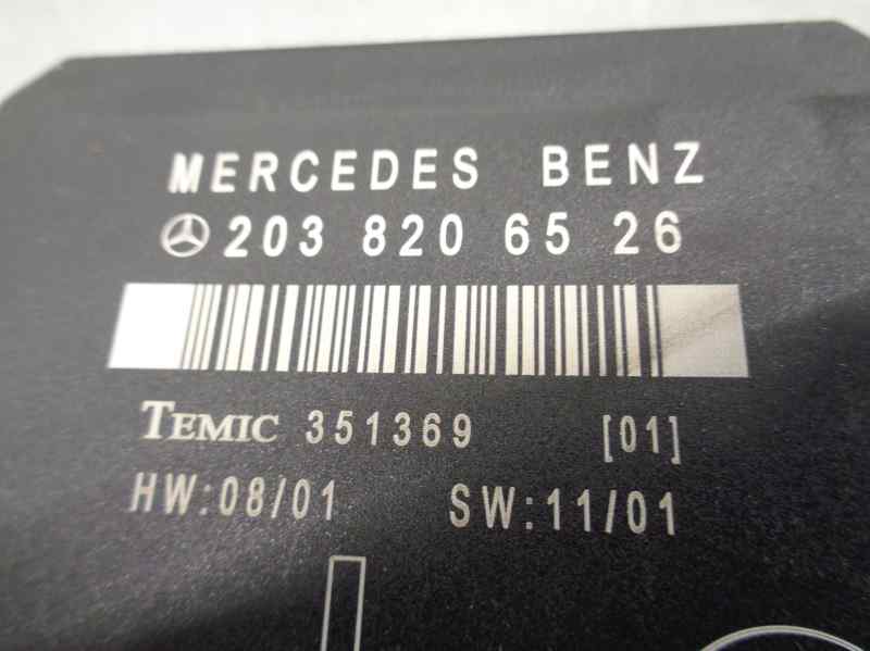 MERCEDES-BENZ C-Class W203/S203/CL203 (2000-2008) Kiti valdymo blokai 2038206526 19751735