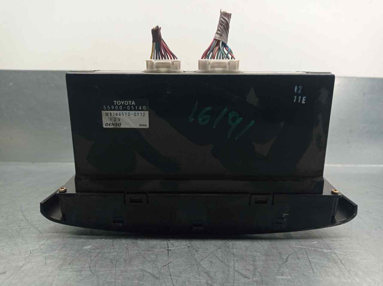 TOYOTA Avensis 2 generation (2002-2009) Climate  Control Unit 5590005140, MB1465700772, DENSO 19830787