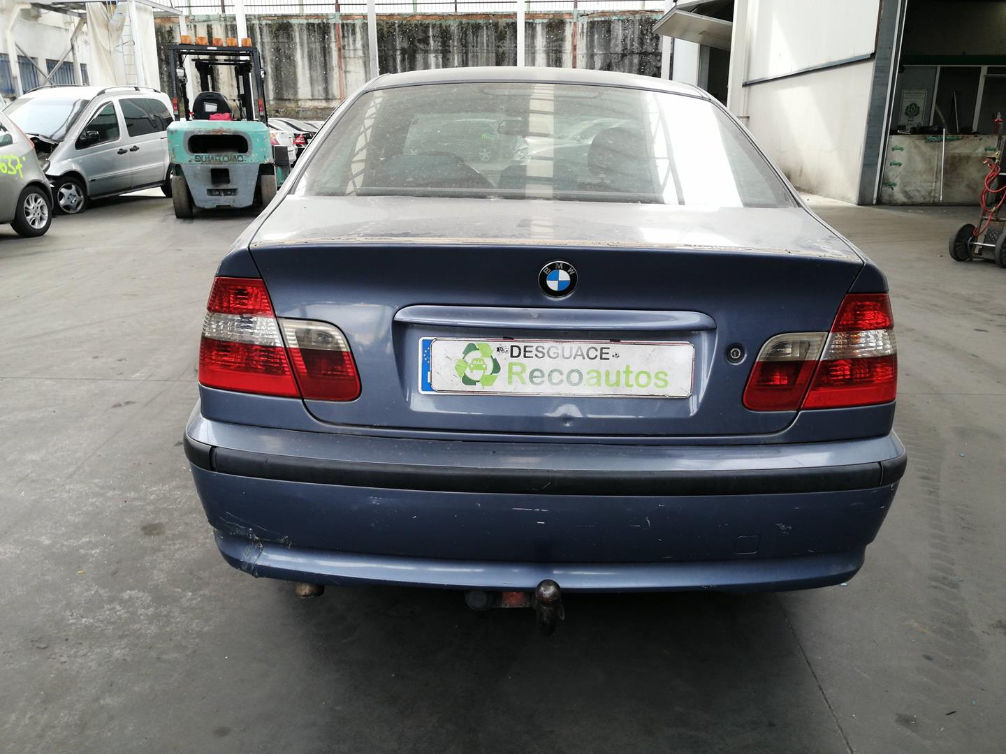 BMW 3 Series E46 (1997-2006) Galinių kairių durų spyna 51227011245, 7PINES, 4PUERTAS 21104788