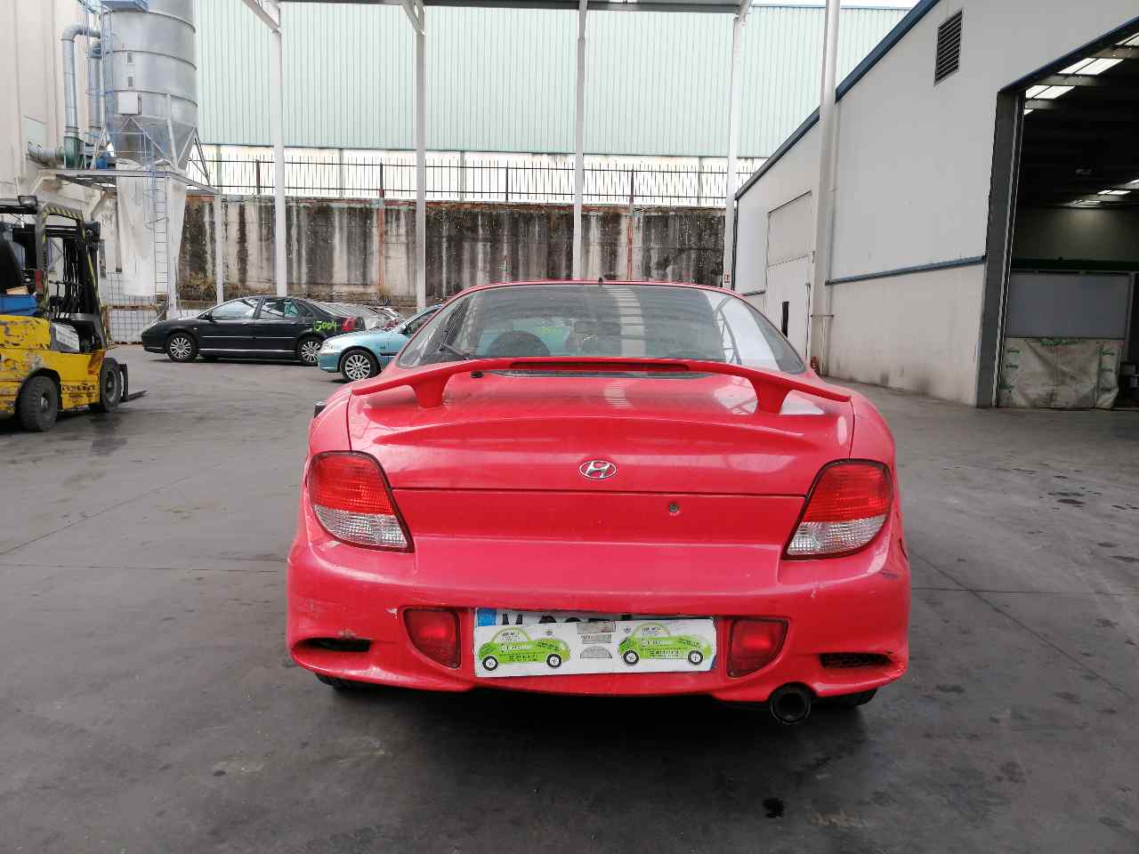 HYUNDAI RD (1 generation) (1996-2002) Bonnet +ROJO 19794397