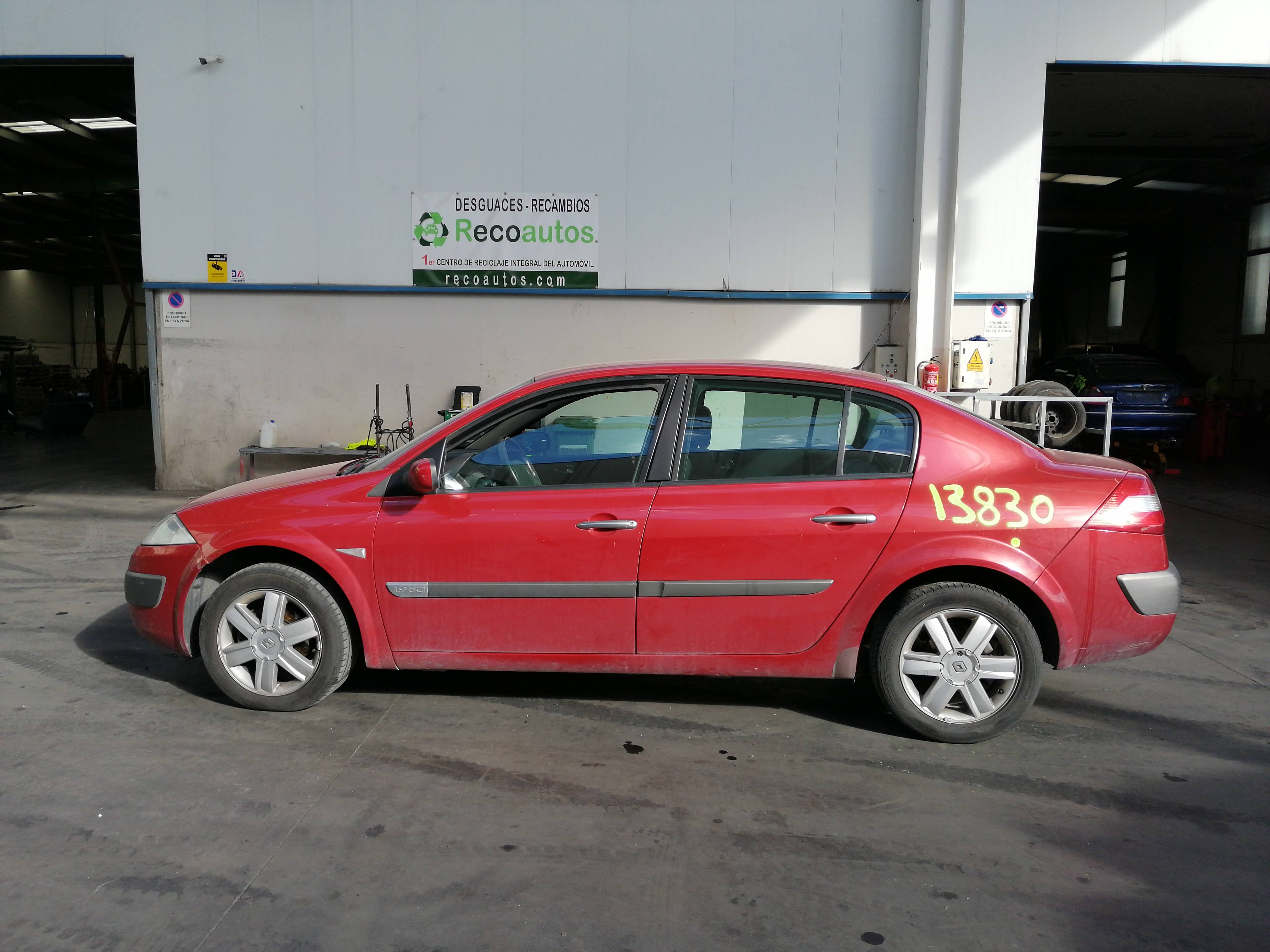 RENAULT Megane 2 generation (2002-2012) Priekinių kairių durų spyna 4PINES,4PUERTAS,8200027776+ 19761245