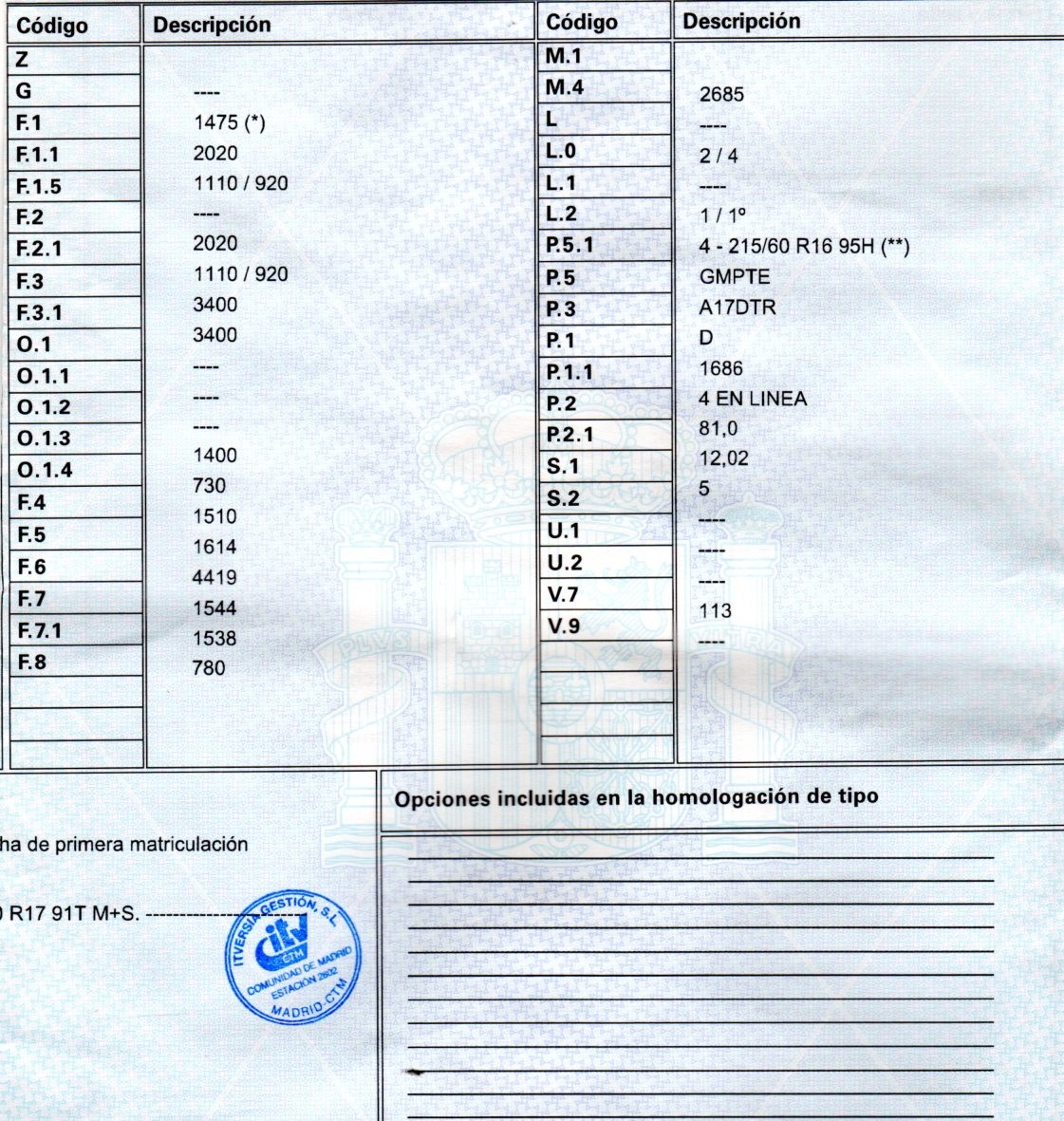 OPEL Astra J (2009-2020) Πίσω προφυλακτήρας 5PUERTAS,5PUERTAS+BLANCO 19789775