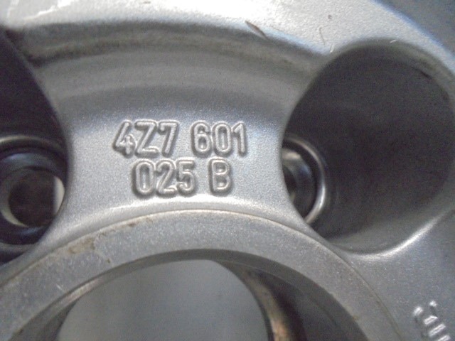 AUDI A6 C5/4B (1997-2004) Spare Wheel 20570R1697P, VREDESTEIN, 4Z7601025B 19808397