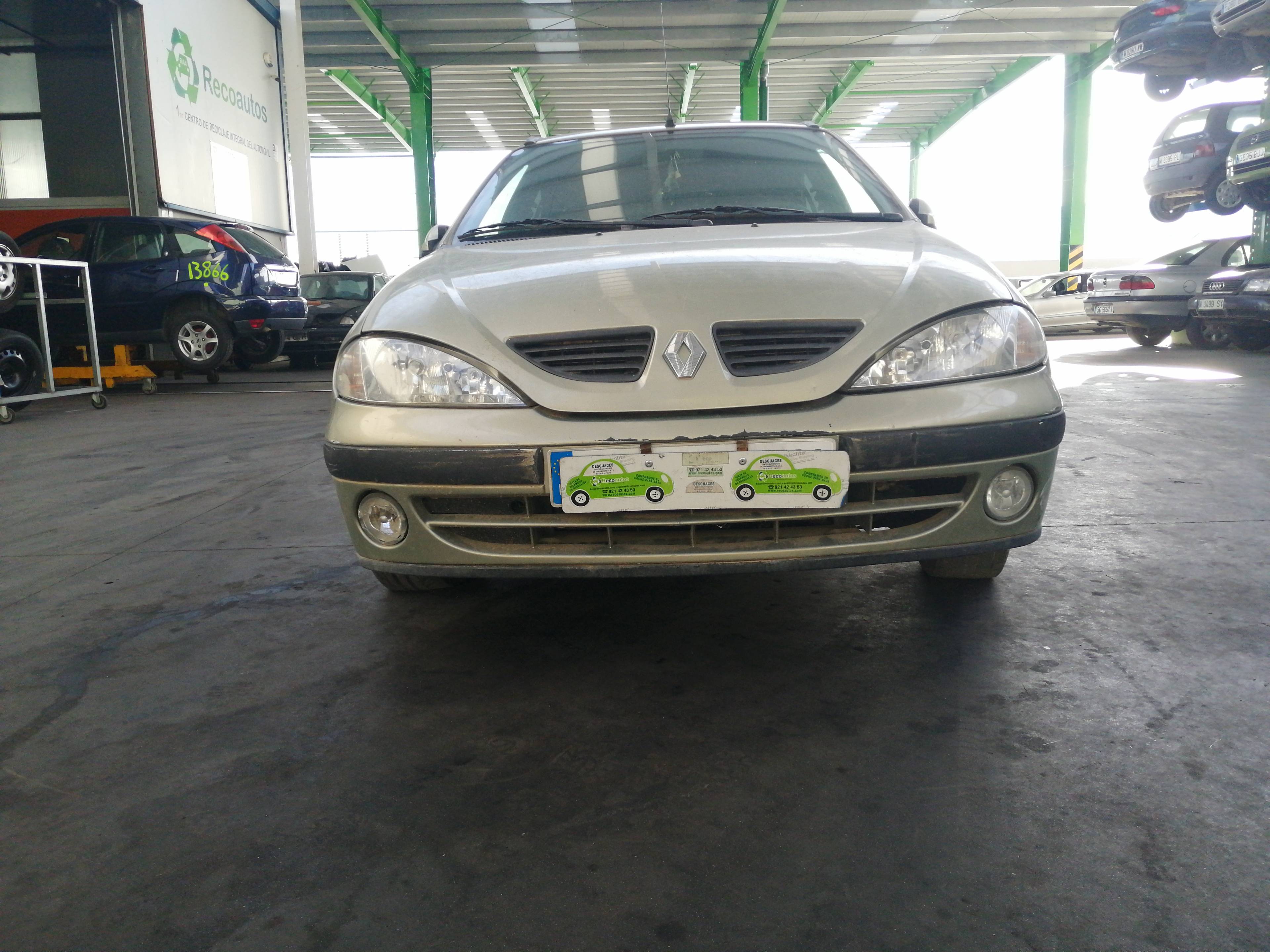 BMW Megane 1 generation (1995-2003) Bara de protecție spate VERDE, 5PUERTAS, 7701471809+ 24117292