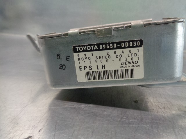 TOYOTA Yaris 1 generation (1999-2005) Other Control Units 896500D030, 991220401, DENSO 19818744