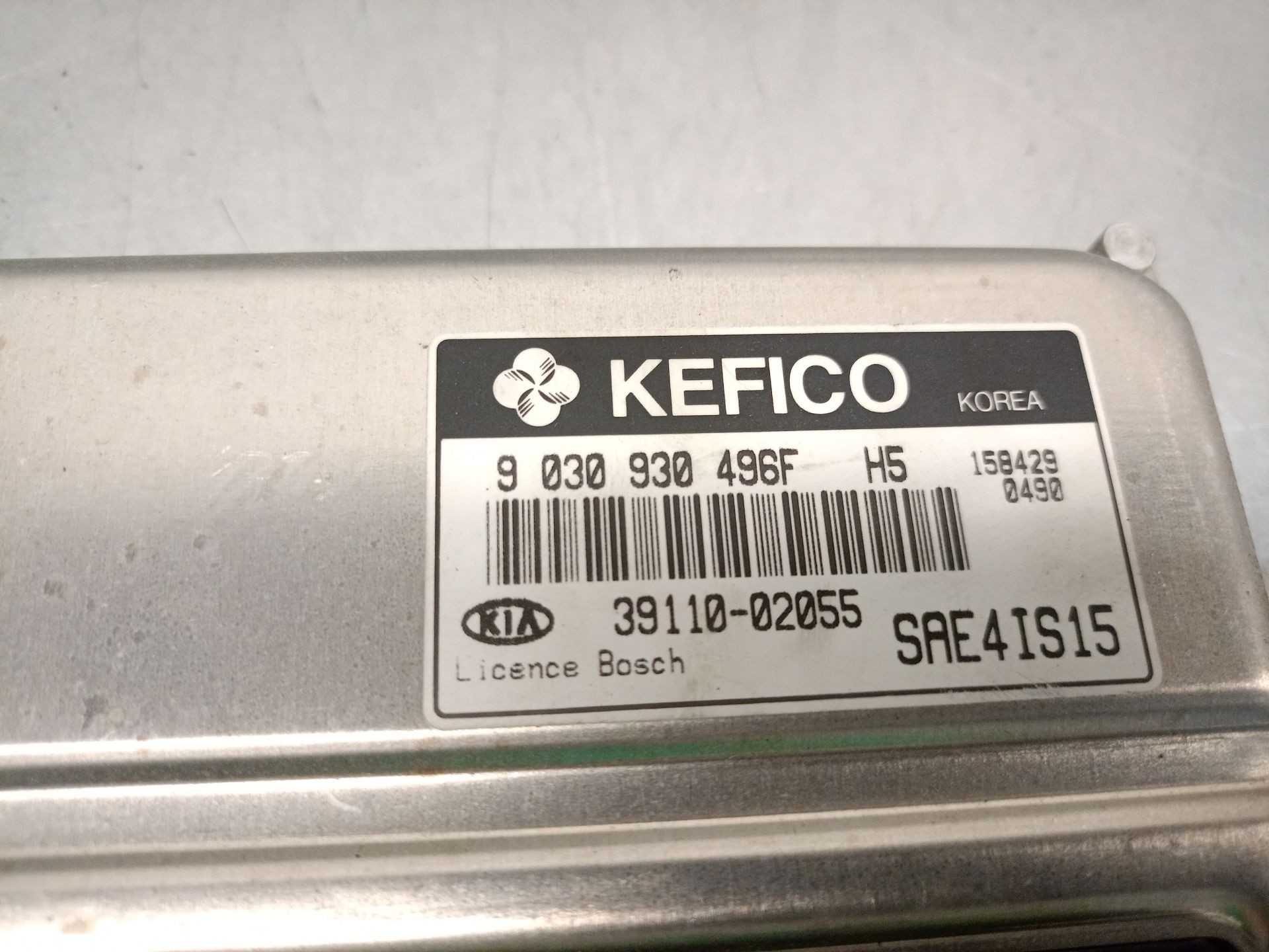 Switchboard engine uce G4HC 3911002055 de Kia Picanto (sa) 2004-2012 65 CV con 247000 km - pieza usada