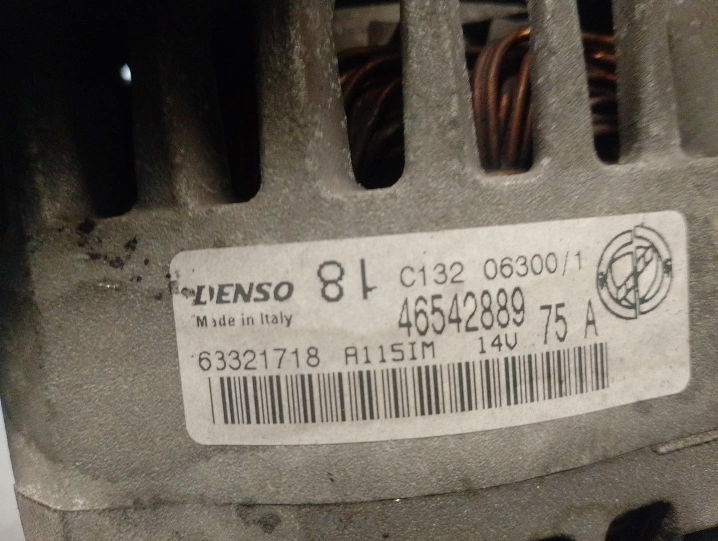 FIAT Punto 3 generation (2005-2020) Alternator 46542889,63321718,DENSO 21727366