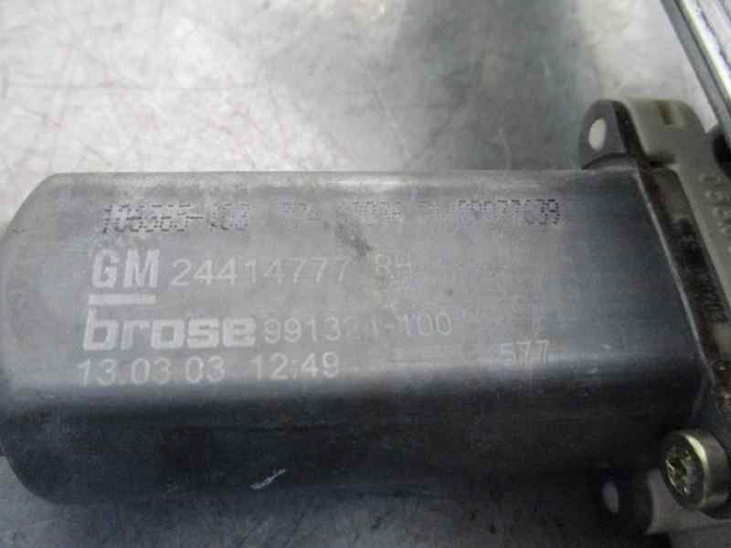 OPEL Signum C (2003-2008) Regulator de geam ușă dreapta spate 24414777, 6PINES, 5PUERTAS 19628831