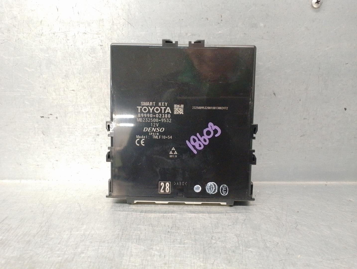 TOYOTA Auris 2 generation (2012-2015) Other Control Units 8999002380, MB2325009532, DENSO 21727189